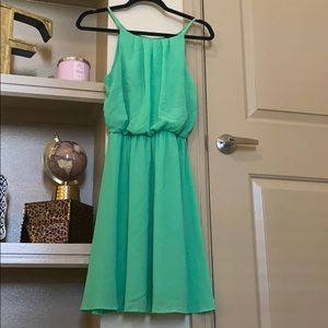 Green dress